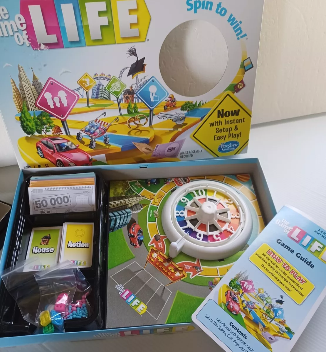 Hasbro The Game of Life Board Game (04000) for sale online