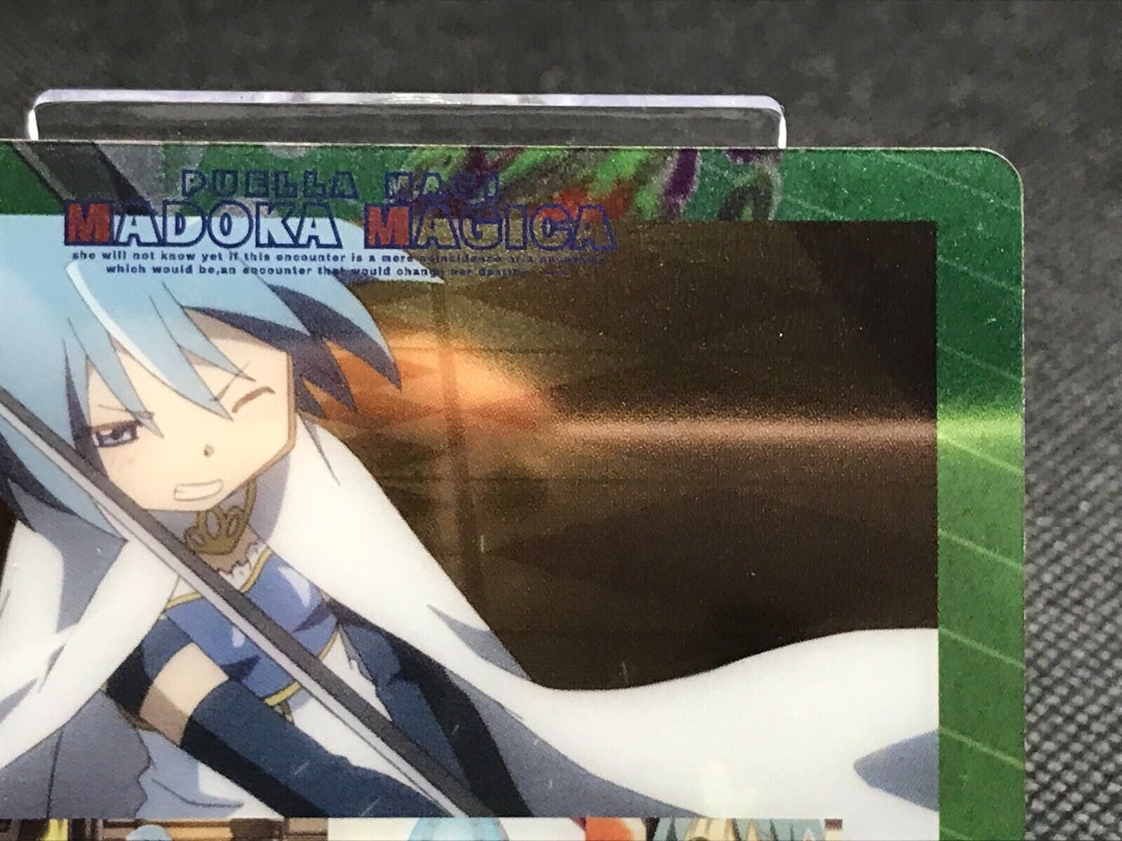 22 Sayaka MADOKA MAGICA Wafer Card BANDAI 2012 Made in JAPAN a