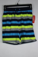 Boy's Wonder Nation Quick Dry Swim Shorts Multicolor Medium 8 