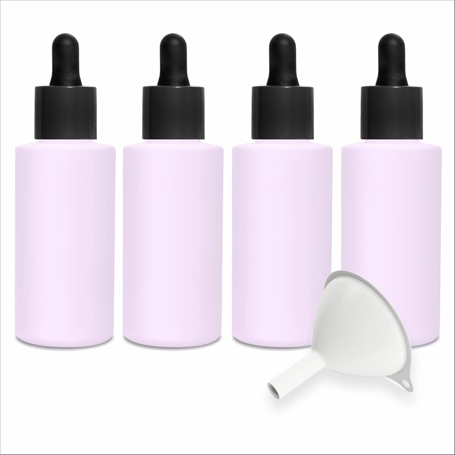 Lilac Glass Dropper Bottle for Essential Oils | DIY Beauty & Aromatherapy 50ml.
