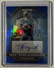 Tyson Bagent Auto /75 2023 Panini Prizm Draft Picks