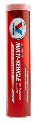 Valvoline Multi-Vehicle High Temperature Red Grease 14.1 OZ Cartridge