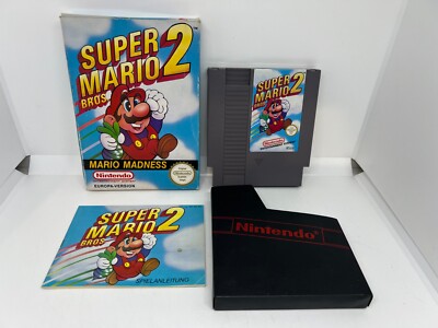 Super Mario Bros. 2 für Nintendo NES in OVP