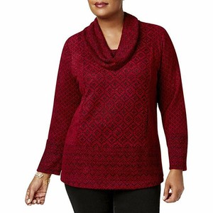 plus size red sweater
