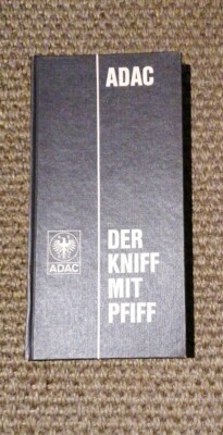 ADAC The Trick with Whistle Edition 1969 Operating Instructions