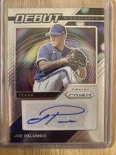 2021 Panini Prizm Baseball Joe Palumbo Debut Signatures