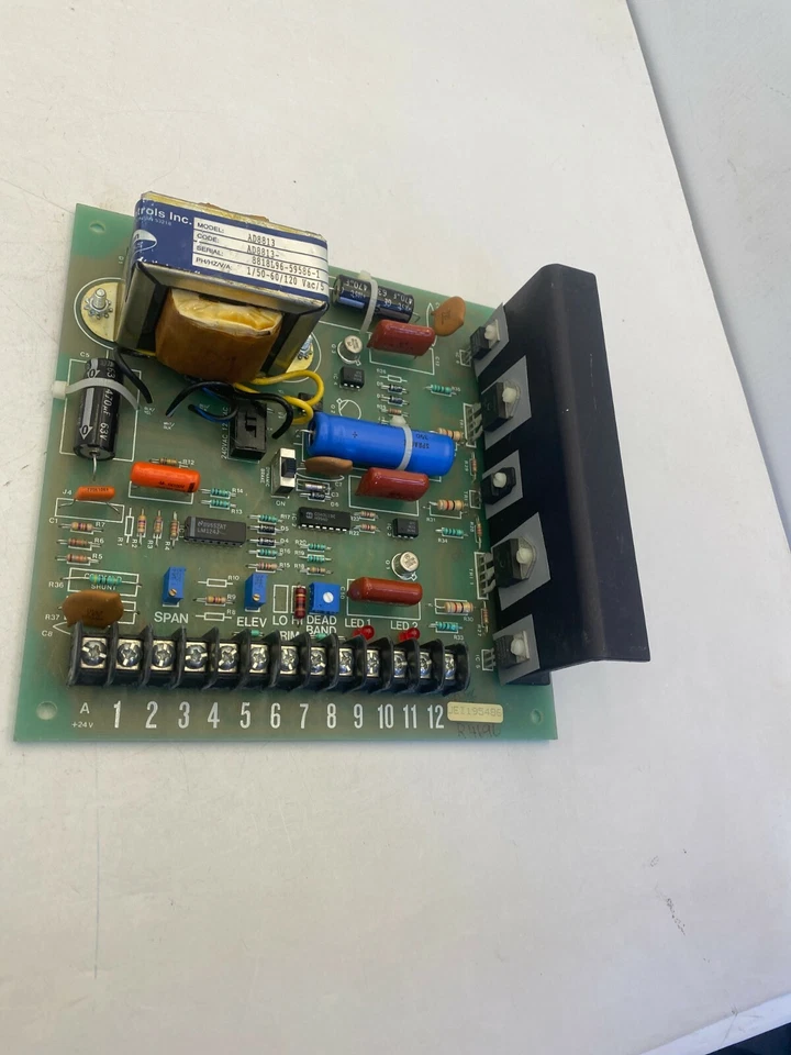 JORDAN CONTROLS AD8813 CONTROL BOARD - Image 3 of 3