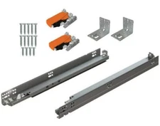 18" Blum TANDEM Drawer Slides with BLUMOTION, One Pair