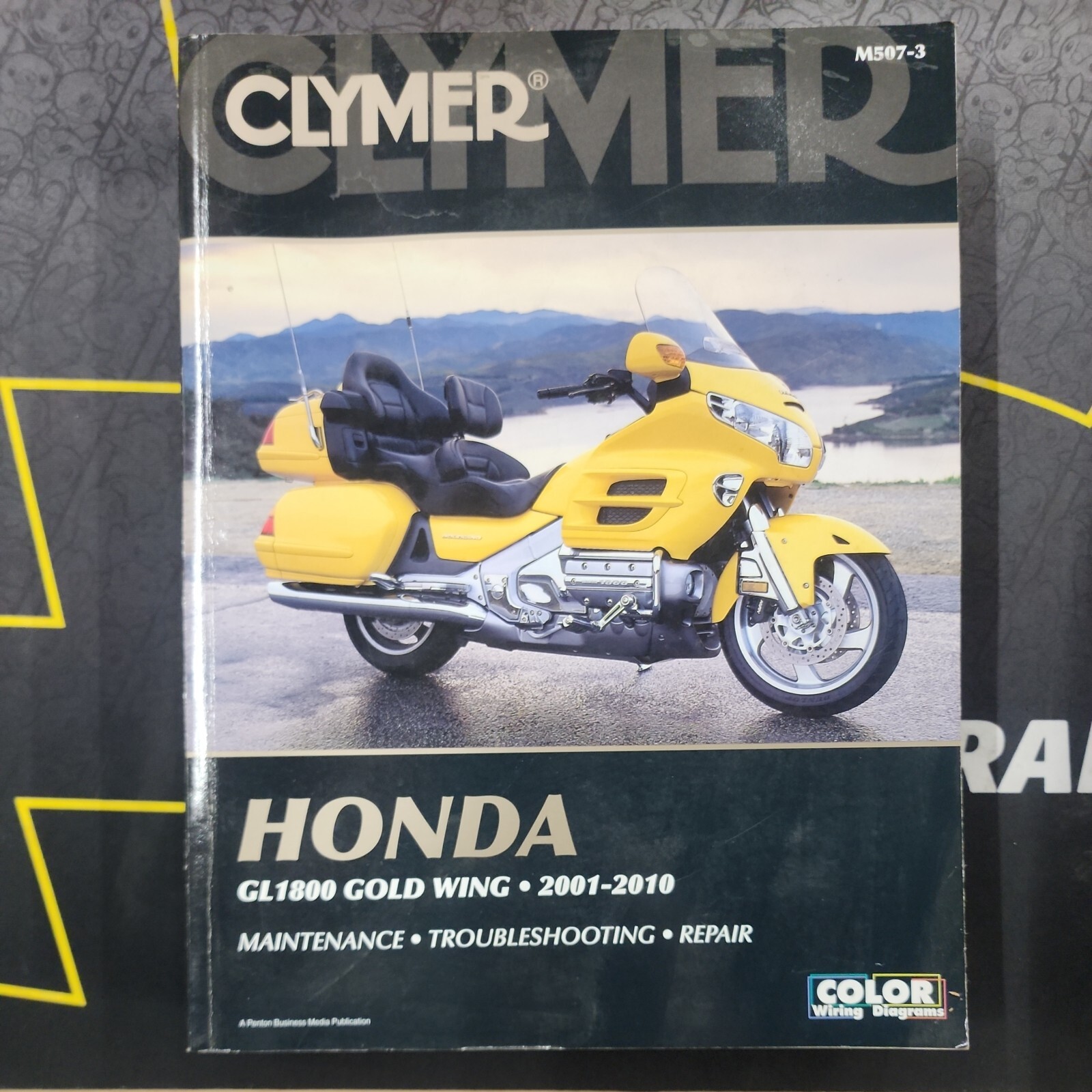 CLYMER Physical Book for Honda GL1800 Gold Wing 2001 2005 Used M5072
