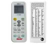 REMOTE CONTROL UNIVERSAL A/C SUITS: LG