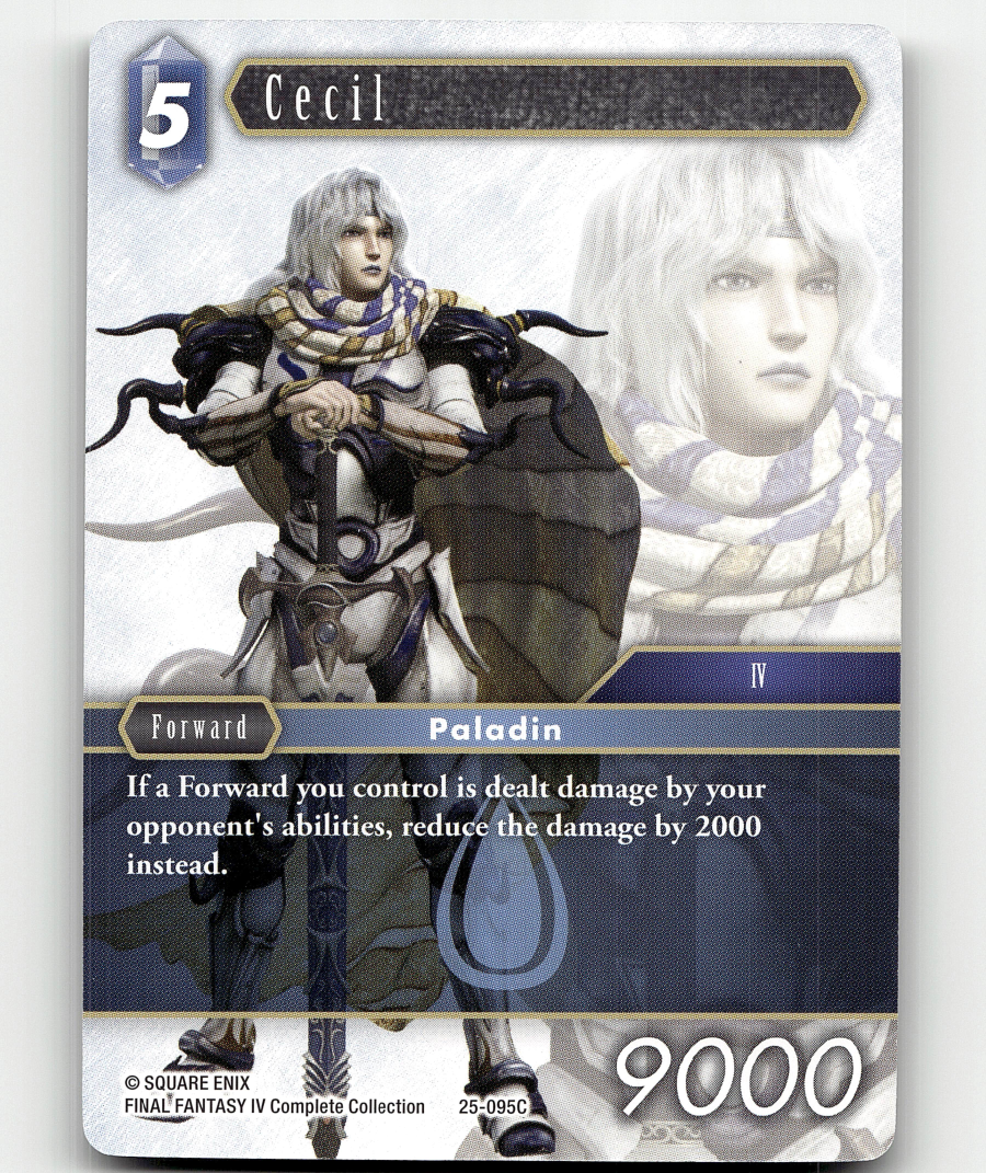 Final Fantasy Cecil 25-095C - Tears of the Planet | eBay