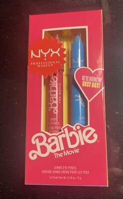 NYX Makeup Barbie the Movie Jumbo Eye Kit 0.36oz/2pc Eye Shadow Eyeliner Ken
