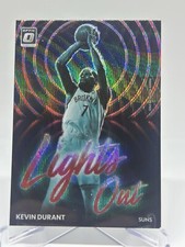 KEVIN DURANT 2022-23 Panini Optic Lights Out Red Wave Prizm #11 Phoenix Suns 