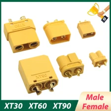 Male Female Connector Plug XT30 XT60 XT90 Socket for RC Hobby Battery Audio