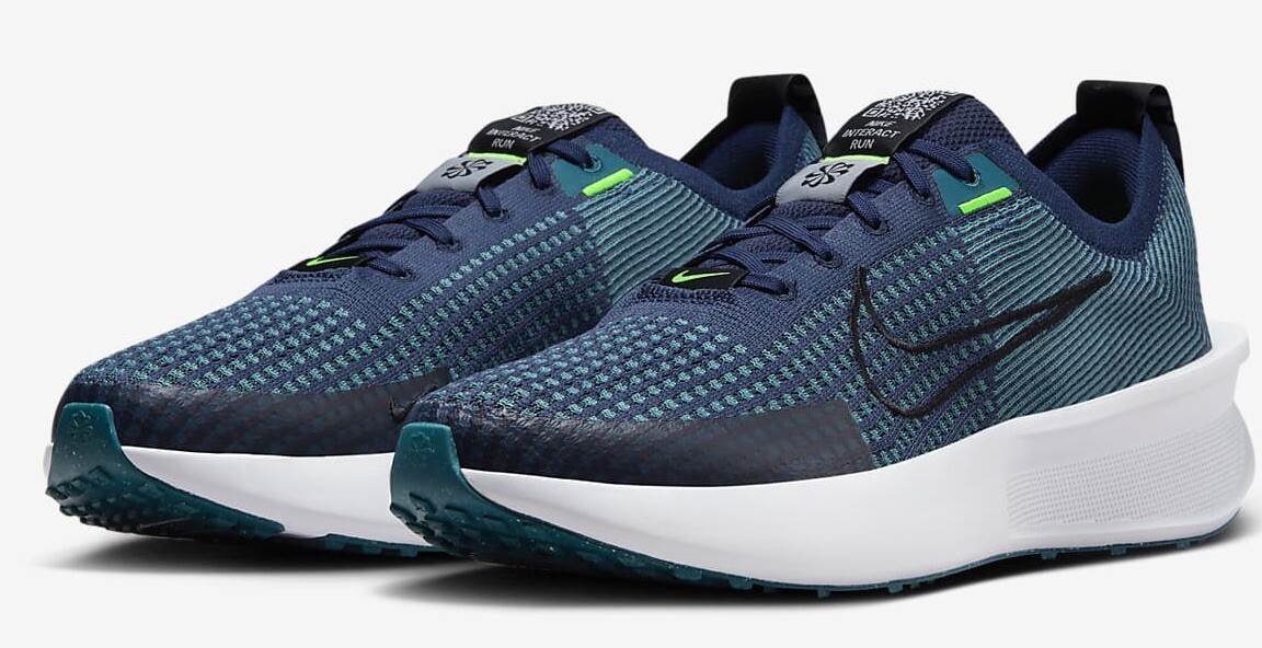 Nike Interact Run Men's Road Running Shoes FD2291-403 Navy