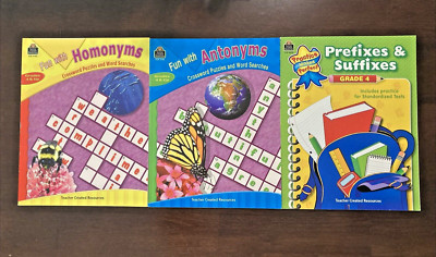 Teacher Resource Books Vocabulary Grade 4 Lot of 3