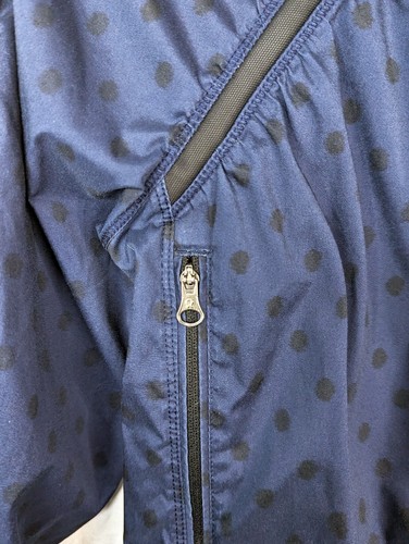 Lululemon Gather & Sprint Ladies Size S Navy & Black Dot Windbreaker Jacket - Picture 2 of 6