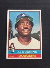 1976 Topps Baseball # 605 Al Downing Dodgers VG