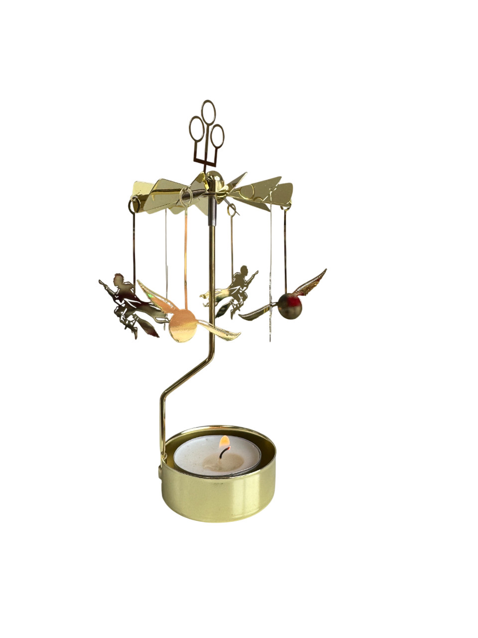 Spinning Candleholder Tea Light Candle Wizard