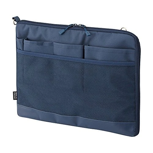 Lihit Lab Bag in Bag A4 Horizontal Navy A7681 11