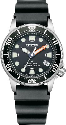 CITIZEN] Watch Promaster Light-Powered Eco-Drive Diver Black