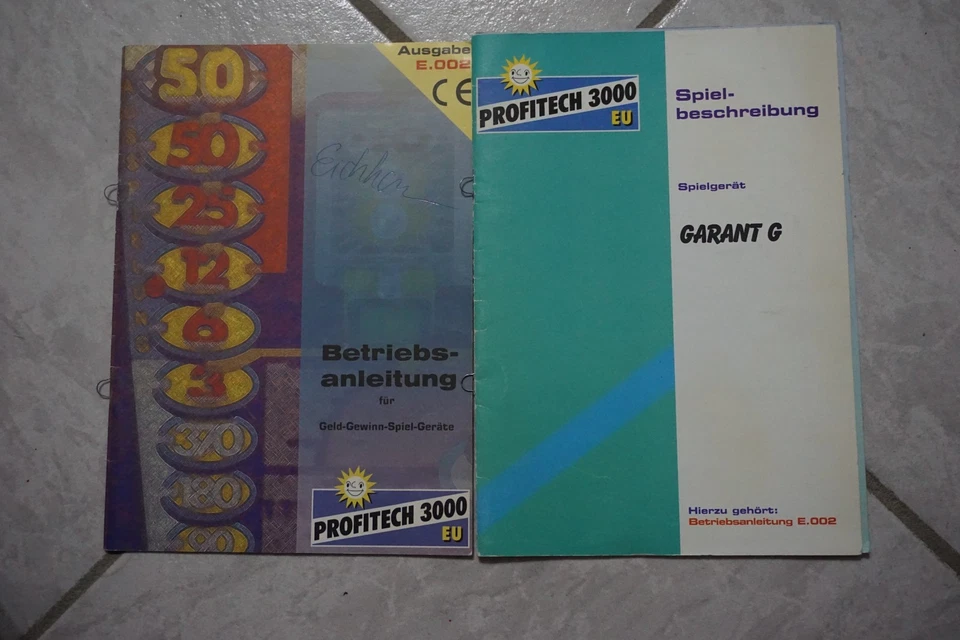 Merkur - GARANT G - Anleitung ADP Geldspielgerät Spielautomat Beschreibung - Bild 1 von 1