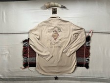 Ralph Lauren Military Shirt M RRL Style Hawai...