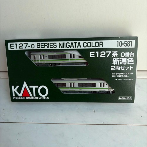KATO 10-581 E127 Serie 0 Niigata Color Juego 2 Coches 525645 | Condition: Used