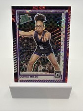 Olivia Miles 2025-26 Donruss Basketball Plaid /125 Rated Prospect TCU Lynx #89