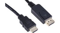 Zespół Cyfrowych Kabli Wideo I Monitorowych 5M MęSkie Displayport To Wtyk Hdmi C