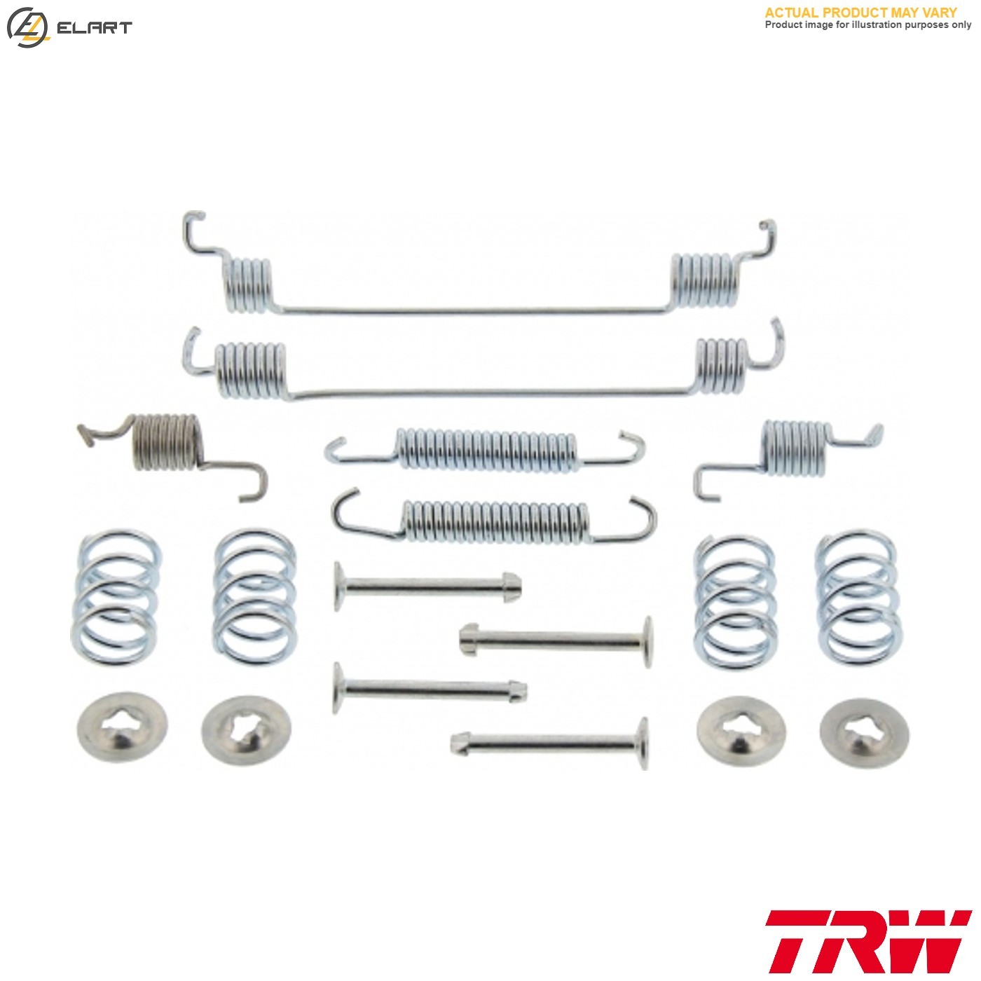 ACCESSORY KIT BRAKE SHOES SFK204 FOR DAIHATSU CHARADE/IV/Mk/III ASCEND VALERA