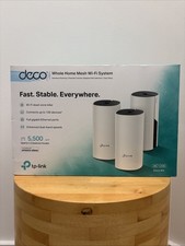TP-LINK Deco AC1200 Deco M4 Wi-Fi Tri-Band 3-Pack Whole Home Mesh System