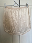 New Vintage Lorraine Nylon Mushroom Gusset Granny Panties Size 7