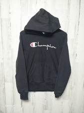 Champion Women's Medium Black Reverse Weave Pullover Hoodie