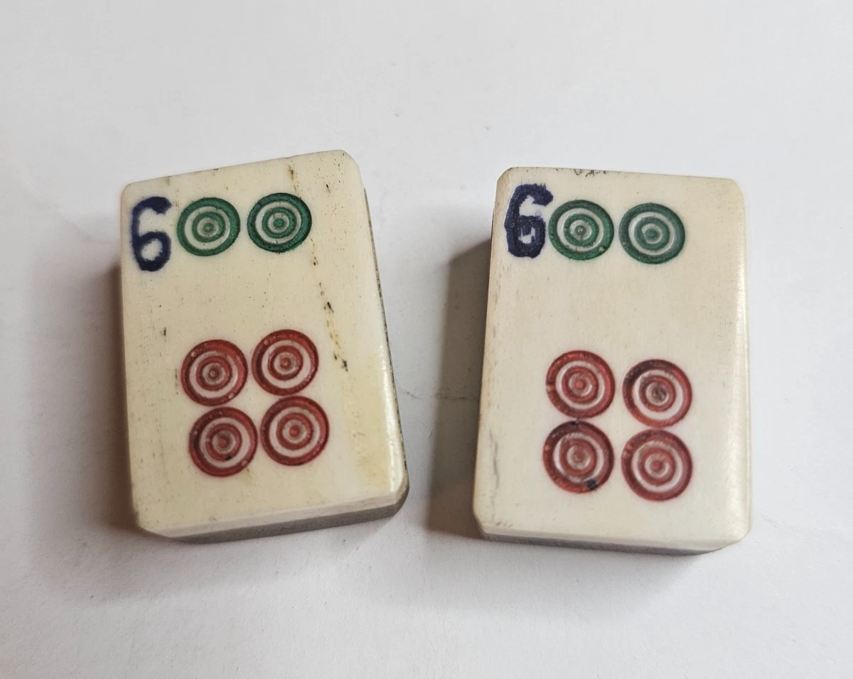 SHATONG Jeu de Mahjong Traditionnel 144 Tuiles