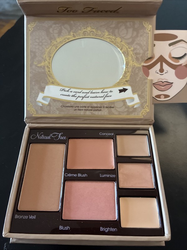Too Faced Natural Face Radiance Face Palette Rare HTG