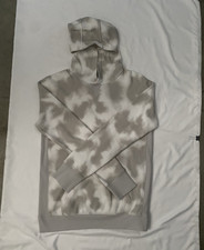 All in Motion Boys XL 16 Gray/White Tie-Dye Pullover Hoodie Long Sleeve