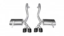 Corsa Performance 14961BLK Xtreme Axle-Back Exhaust System for 97-04 Corvette