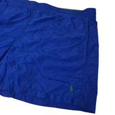 Vintage Polo Ralph Lauren Swim Trunks Mens XL Extra Large Blue Pony Mesh Lined