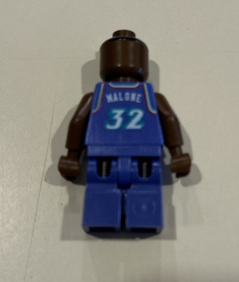 LEGO Sports Minifigure nba012 NBA Basketball Player KARL MALONE