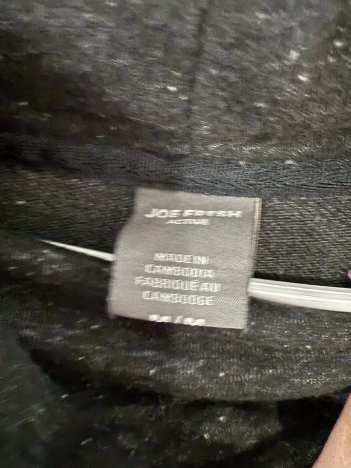 Acogedor Suéter Negro Mujer’s Mediano Foto 3 de 3