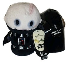 Hallmark Star Wars Darth Vader with Removable Helmet Itty Bittys Plush Figure!