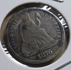 Centennial 1876 CC Seated Liberty Dime