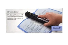 Brookstone iConvert Portable Document and Photo Scanner - Free Shipping
