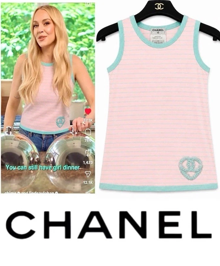 CHANEL BOUTIQUE レアノースリーブ タンクトップ CHANEL BOUTIQUE レアノースリーブ タンクトップ CHANEL BOUTIQUE レア