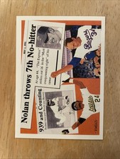 1991 Upper Deck #SP2 Nolan Ryan/Rickey Henderson “A Day To Remember” NM-MT #SP2