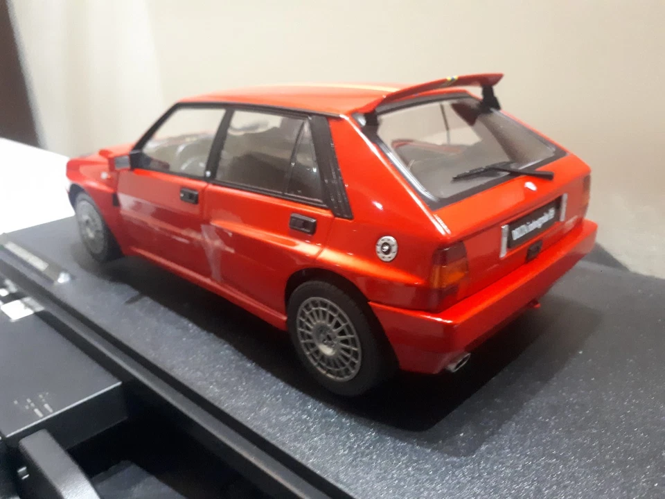 Lancia Delta HF Integrale Final Edition Red Rosso 1995 Solido 1:18 Nuovo - Immagine 3 di 4