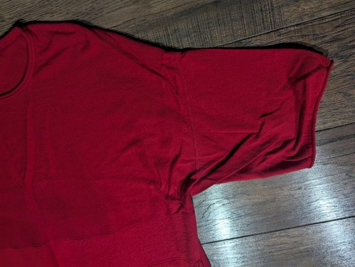 J Jill Pure Jill Cashmere Blend Red Women's Kimono Pullover Sweater One Size - Picture 6 of 17