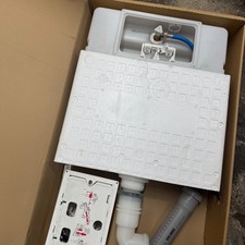 Concealed Dual Flush Cistern, Prozone PR30 with Chrome Flush Plate (S)