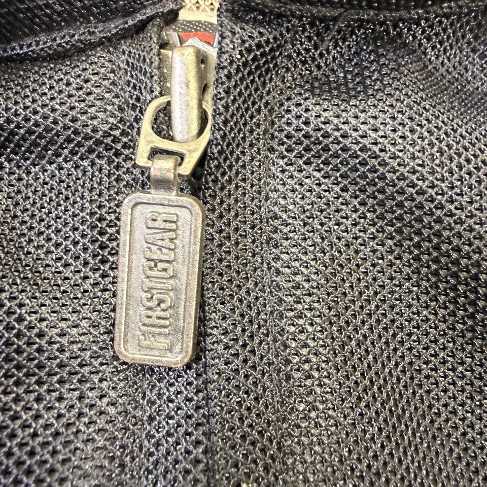 Vintage FirstGear Jacket Mens XL Black Mesh Tex Hypertex Motorcycle 2000s - Image 4 of 4